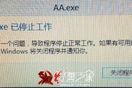 轴心国与同盟国游戏时总是出现这个问题aa.exe已停止工作